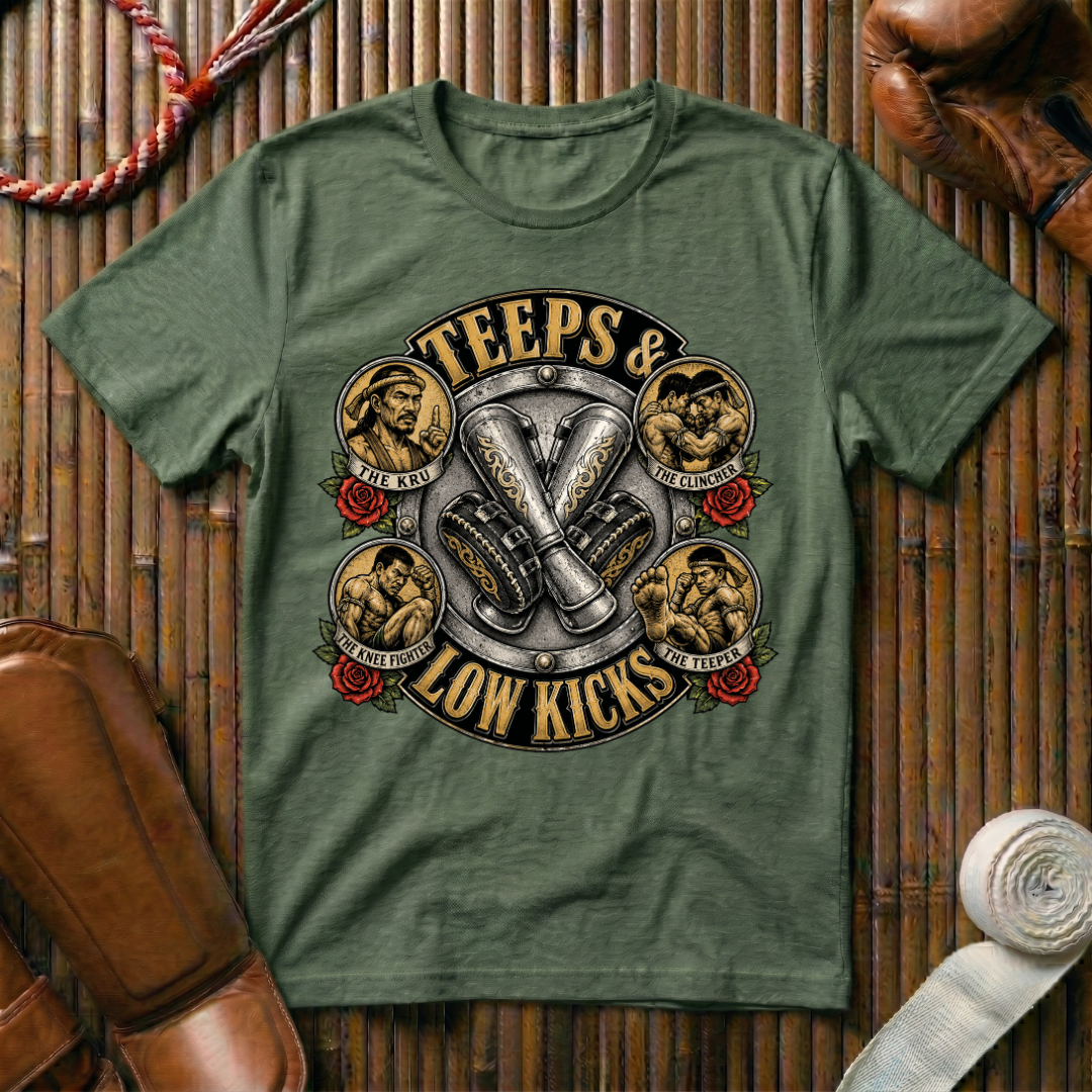 Teeps & Low Kicks - T‑Shirt