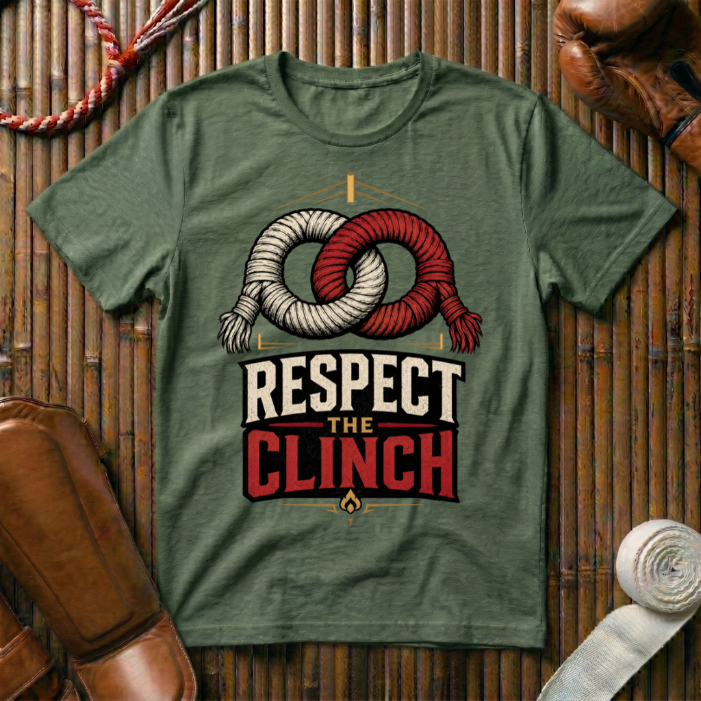Respect The Clinch - T‑Shirt