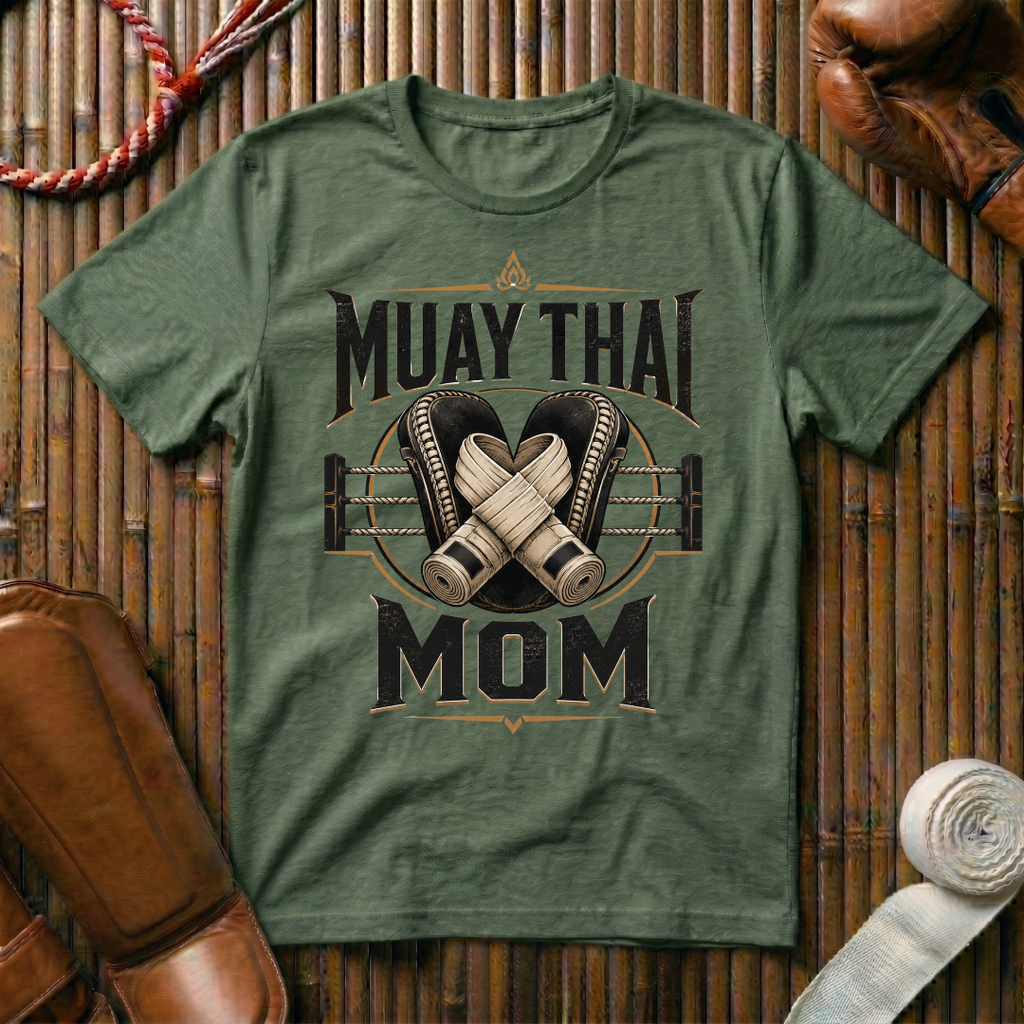 Muay Thai Mom - T‑Shirt