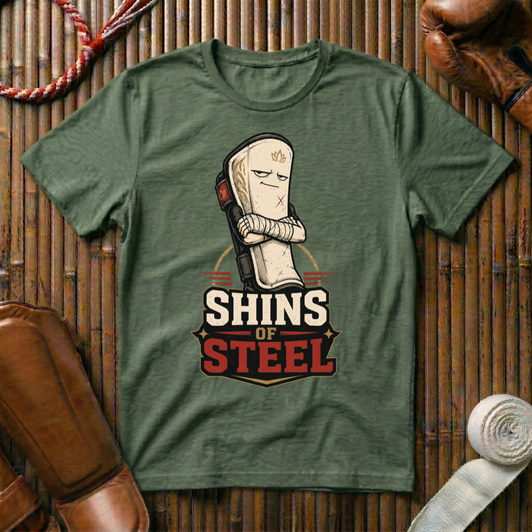 Shins Of Steel - T‑Shirt