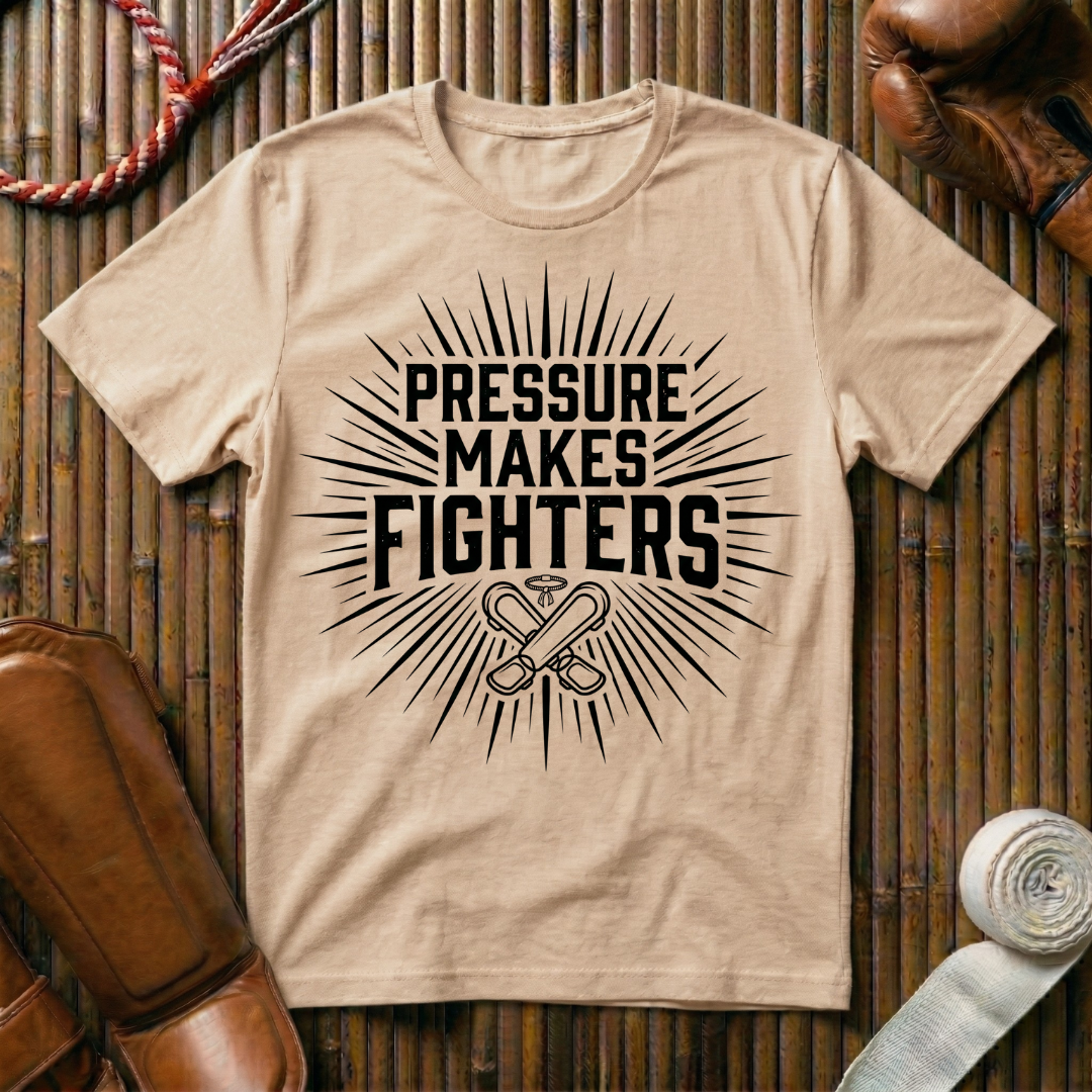 Pressure Makes Fighters - T-Shirt