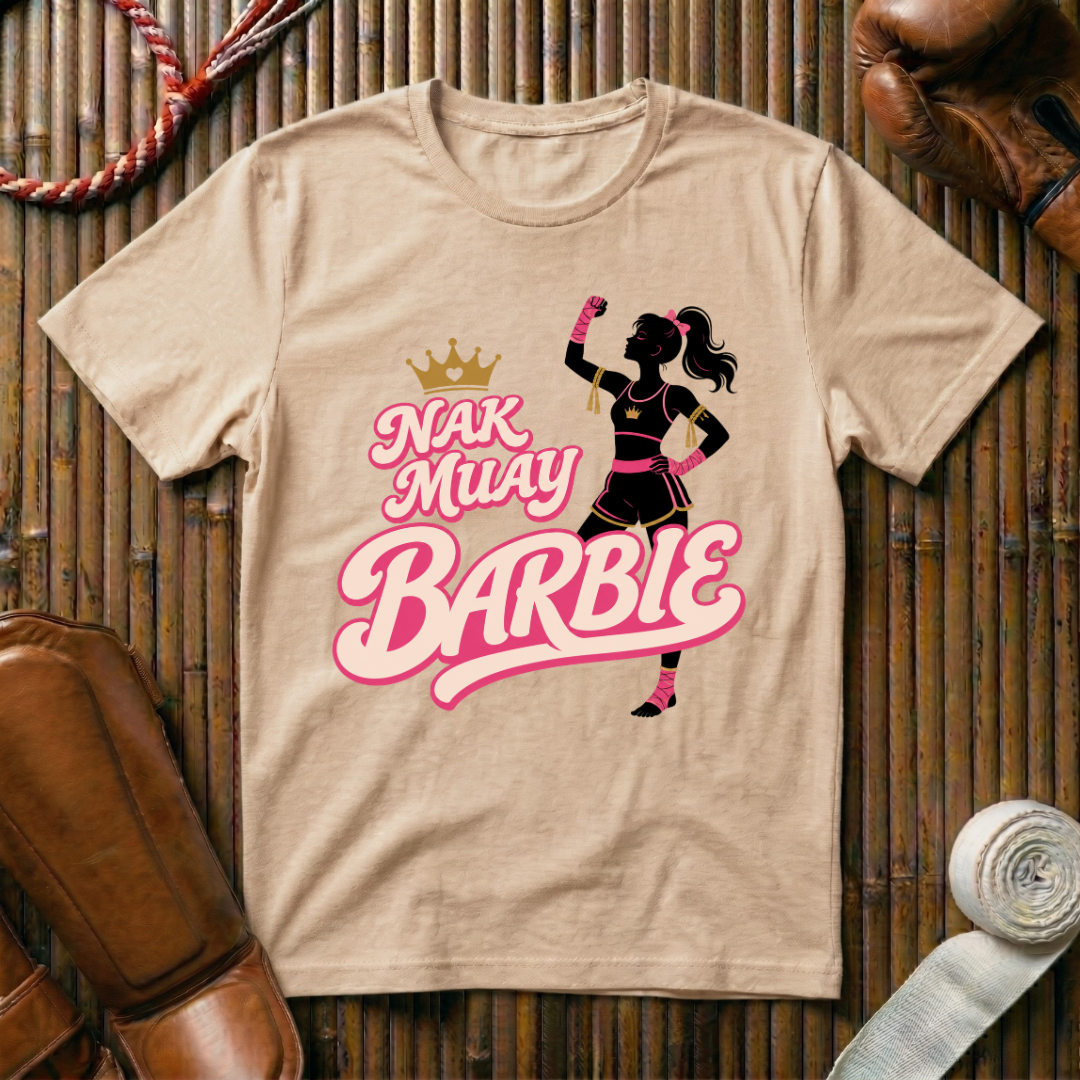 Nak Muay Barbie - T‑Shirt