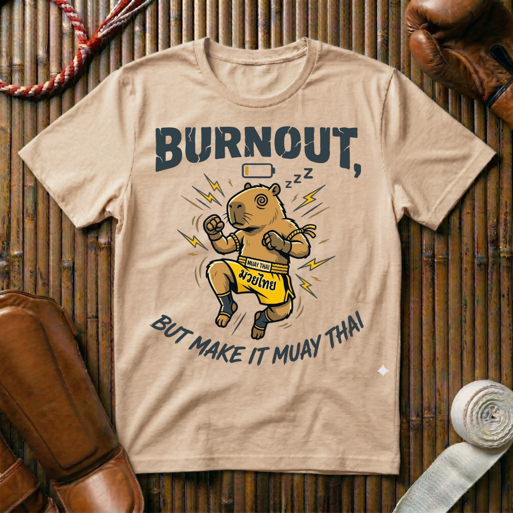 Burnout - But Make It Muay Thai - T-Shirt