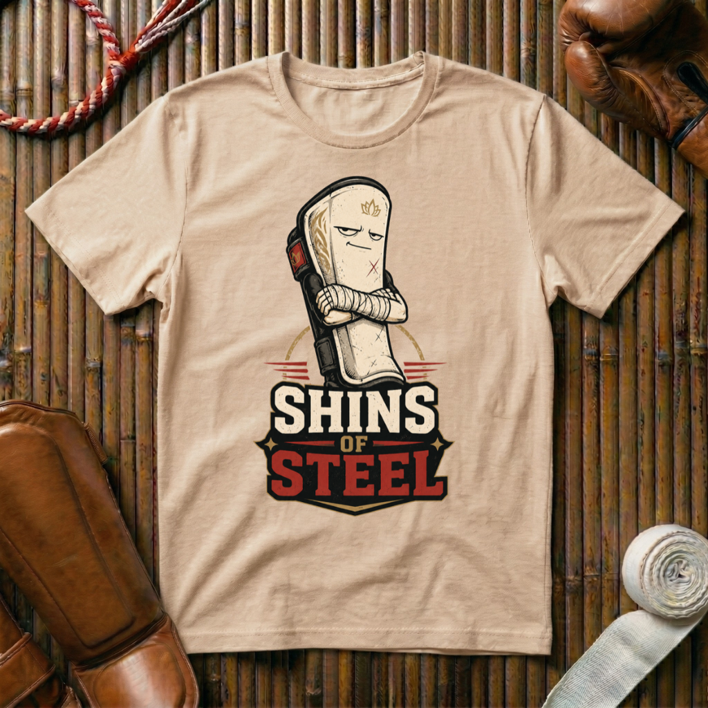 Shins Of Steel - T‑Shirt