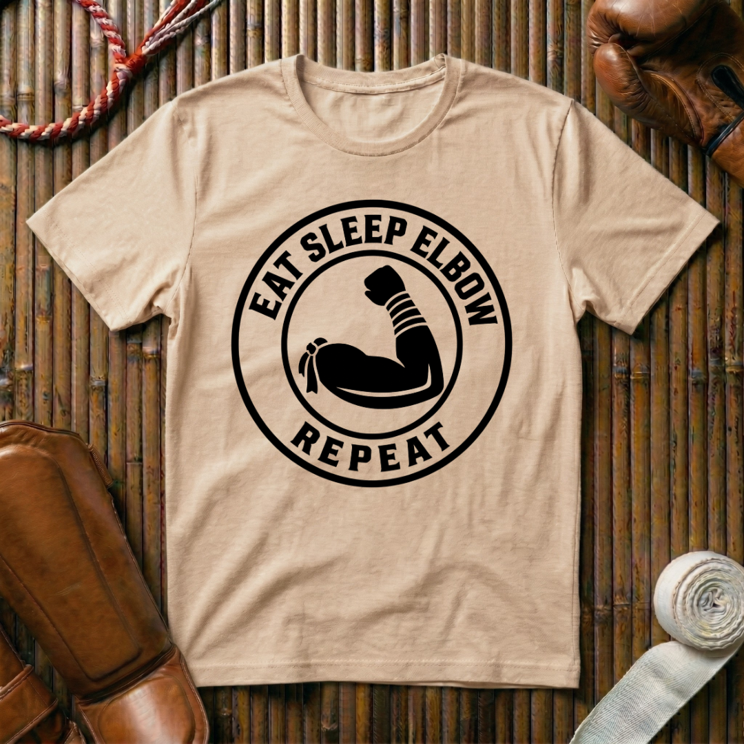Eat Sleep Elbow - T‑Shirt