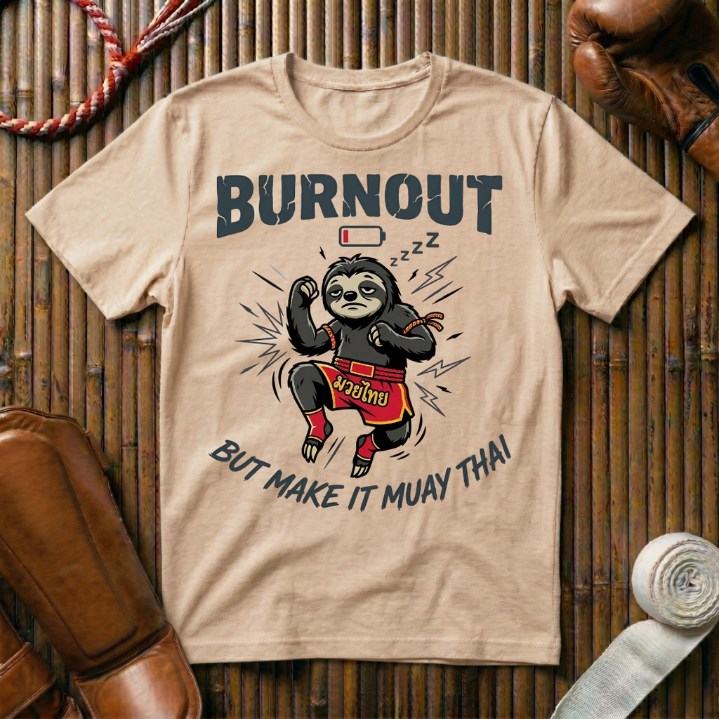 Burnout - But Make It Muay Thai - T-Shirt