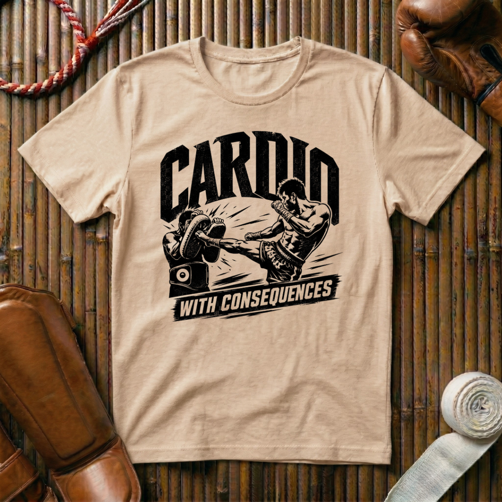Cardio With Consequences - T‑Shirt