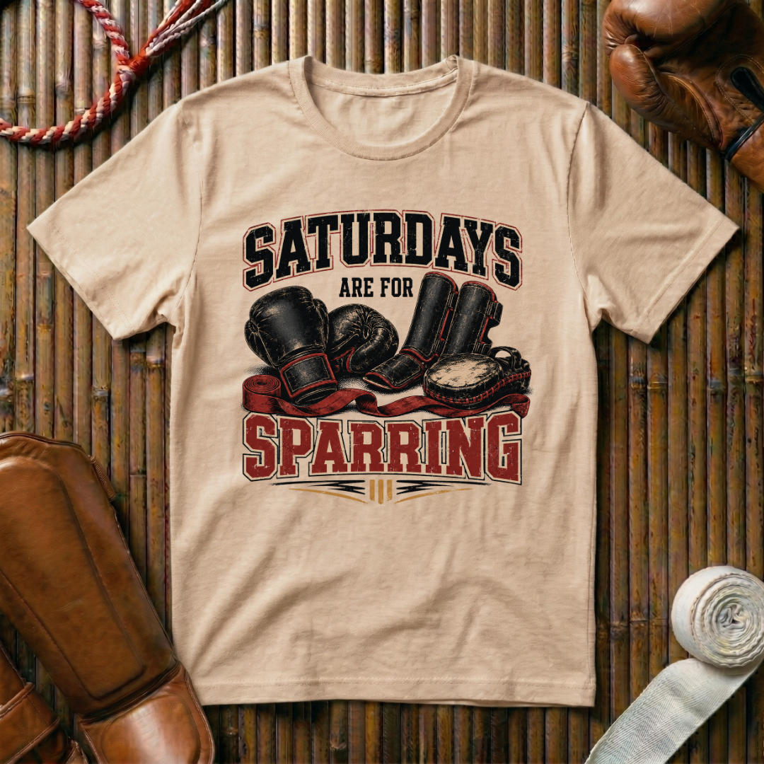 Saturdays Sparring - T‑Shirt