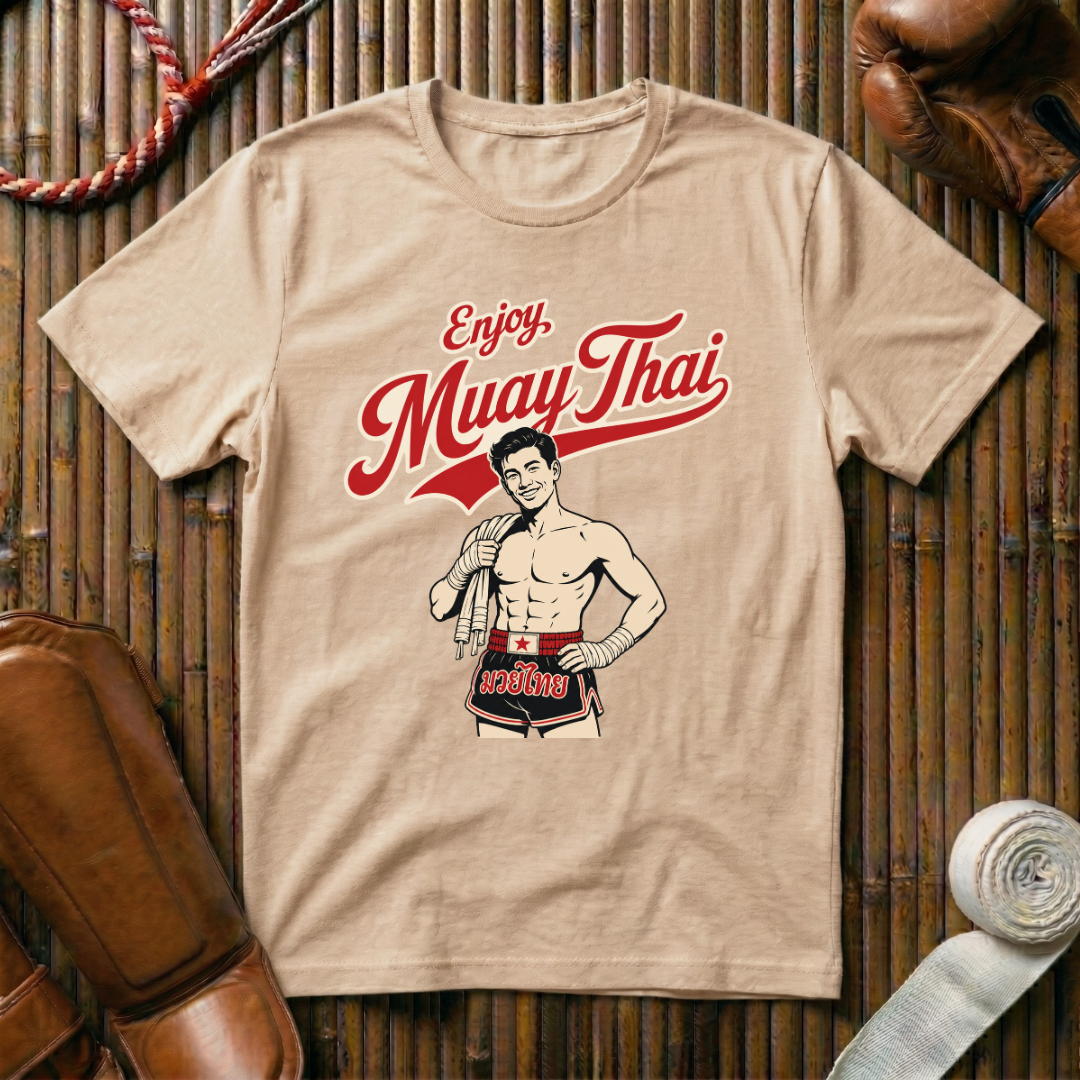 Enjoy Muay Thai - T‑Shirt
