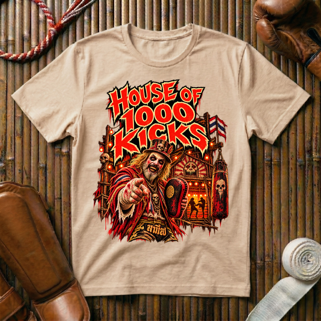 House Of 1000 Kicks - T‑Shirt