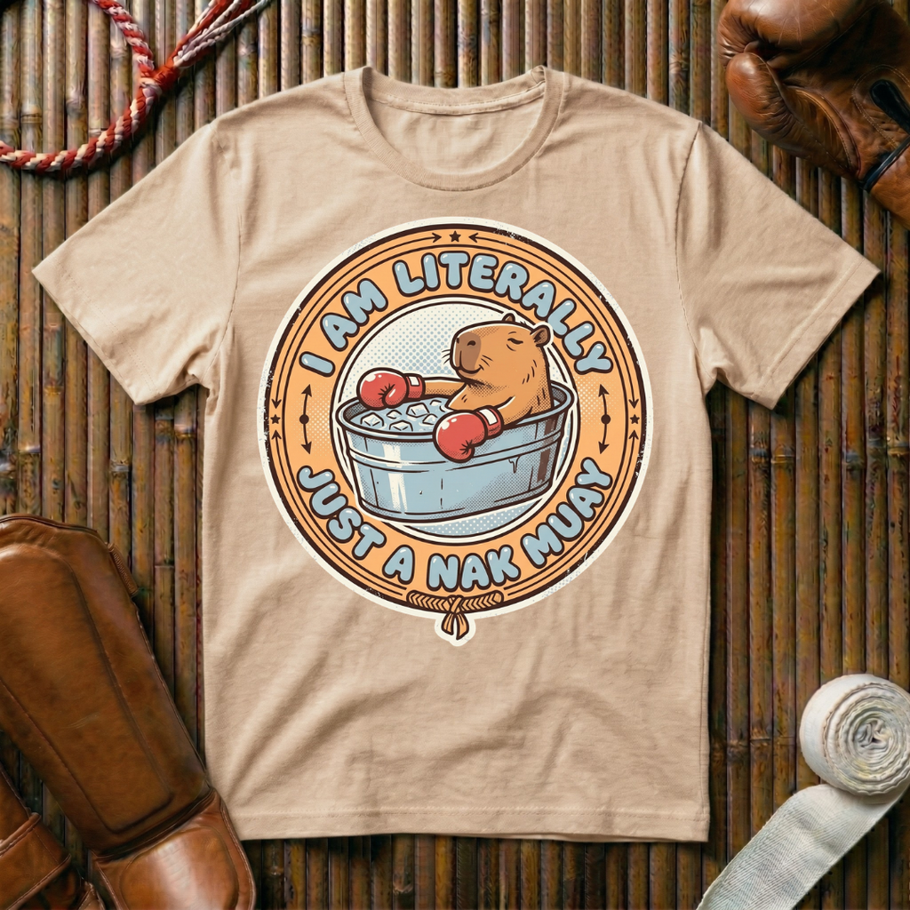 I Am Literally Just A Nak Muay - T-Shirt