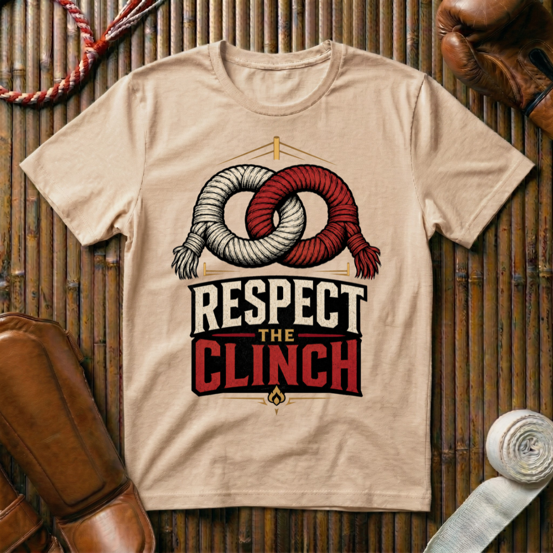 Respect The Clinch - T‑Shirt