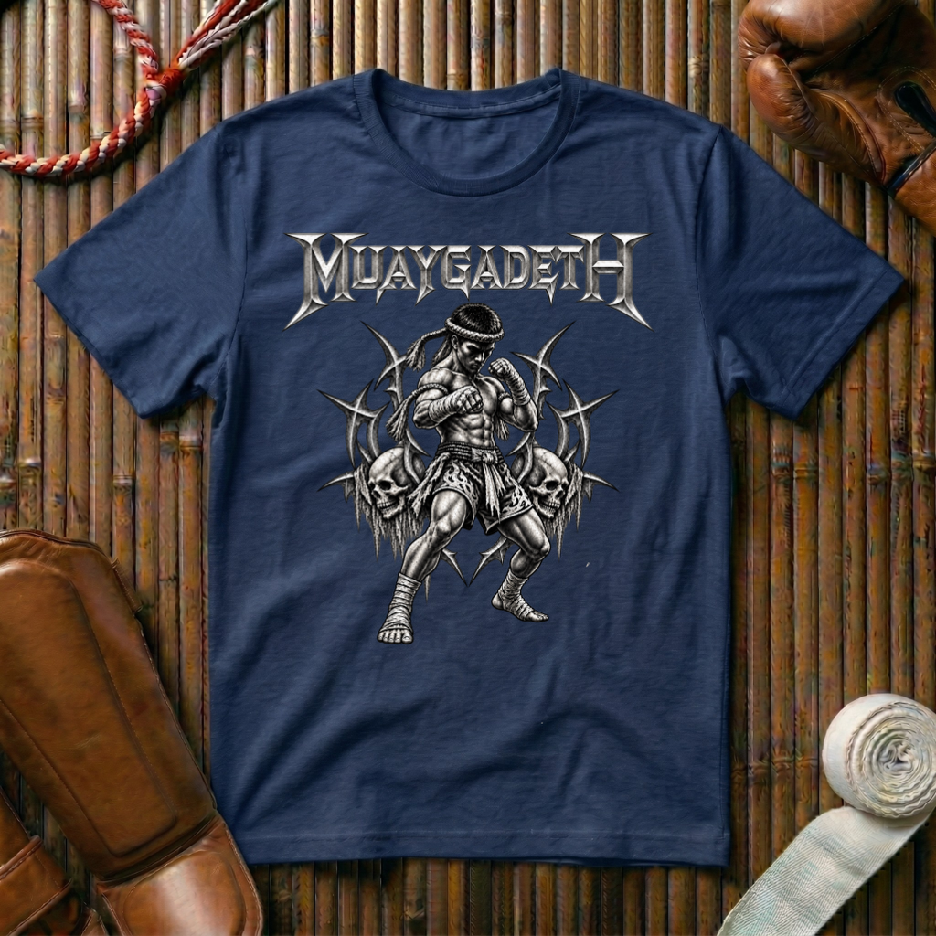 Muaygadeth Fighter - T‑Shirt