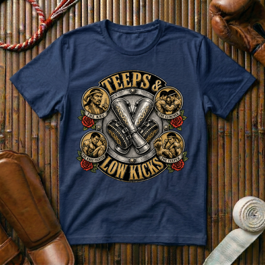 Teeps & Low Kicks - T‑Shirt