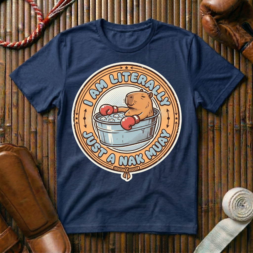 I Am Literally Just A Nak Muay - T-Shirt