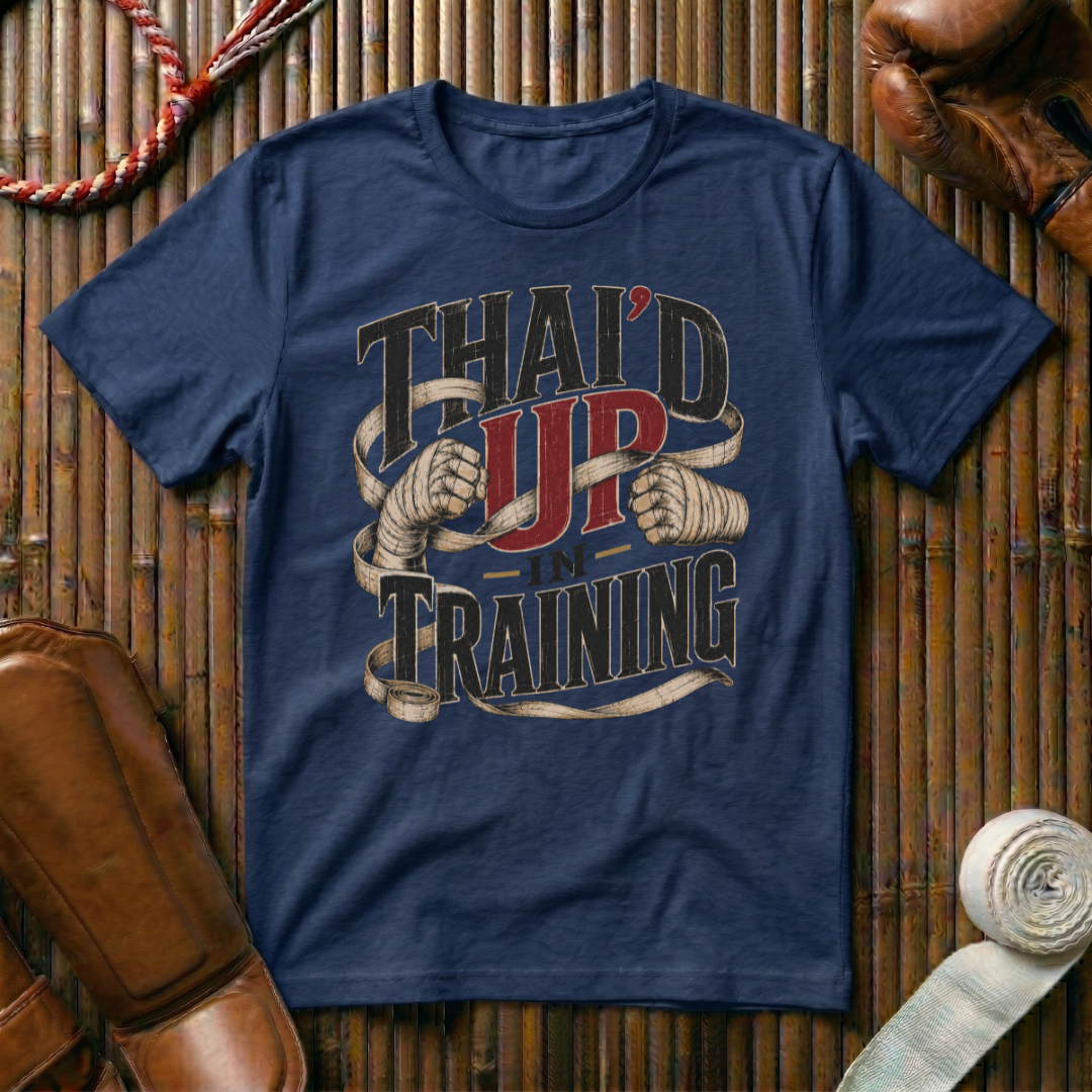 Thai`d Up In Training - T‑Shirt
