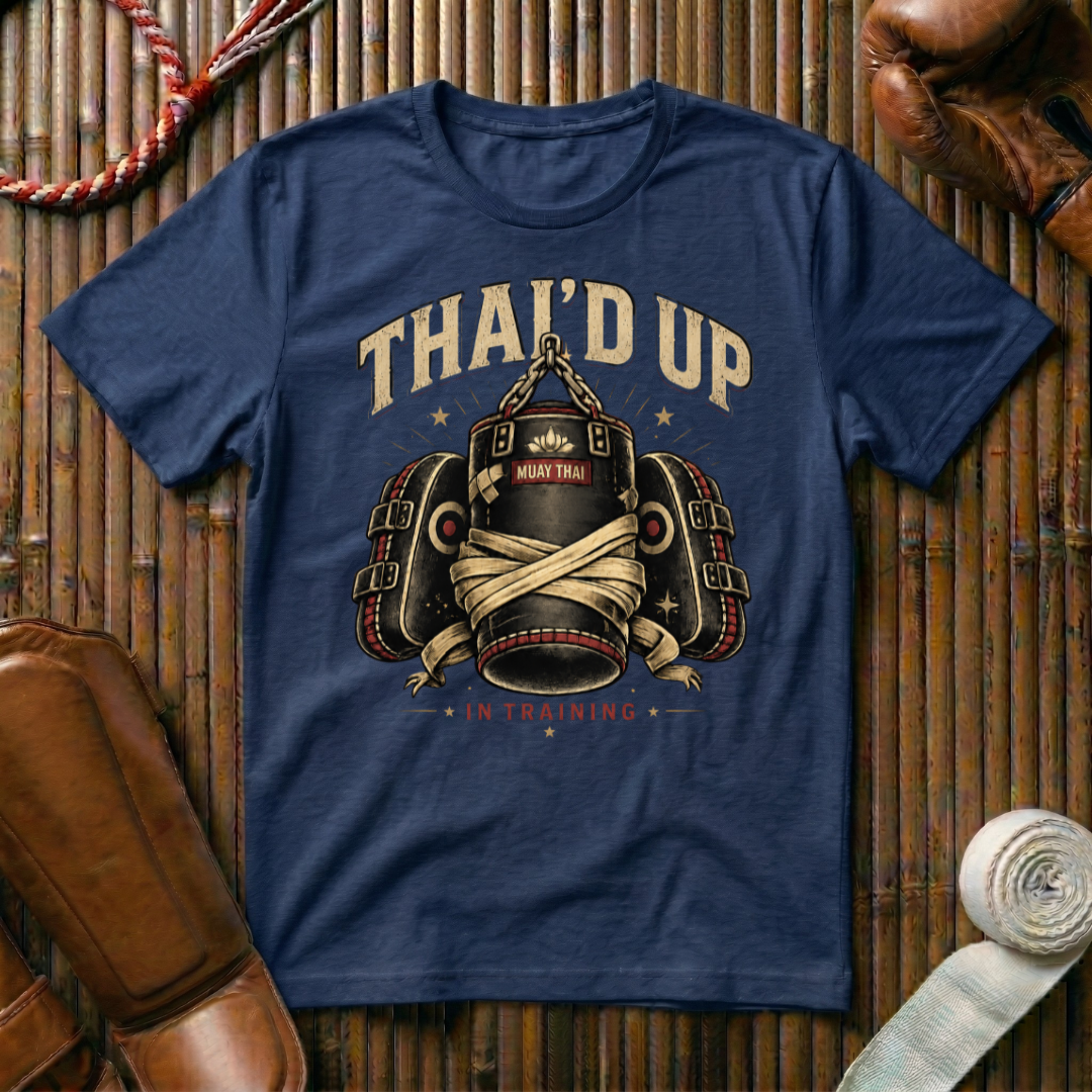 Thai`d Up In Training - T‑Shirt