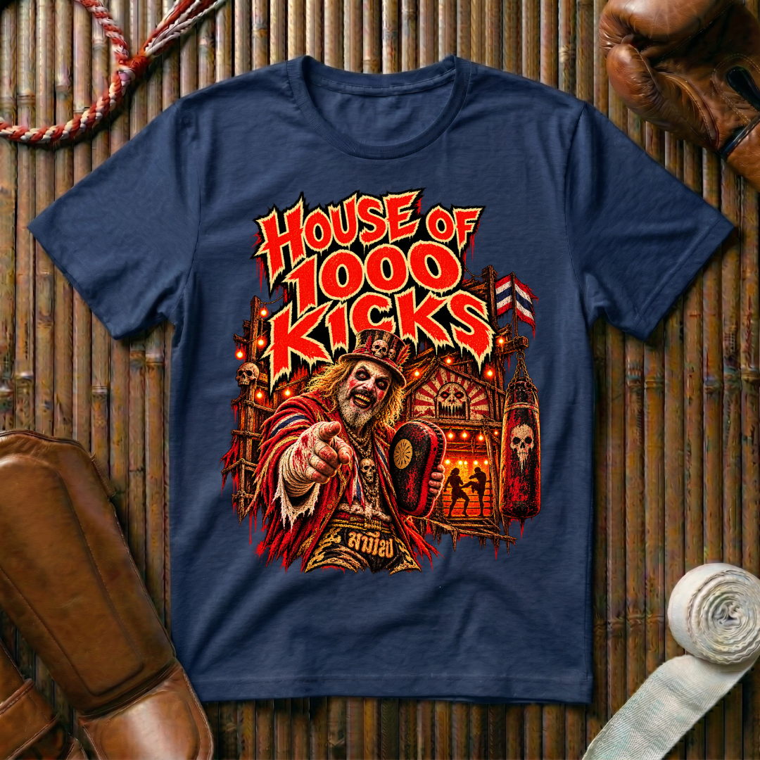 House Of 1000 Kicks - T‑Shirt
