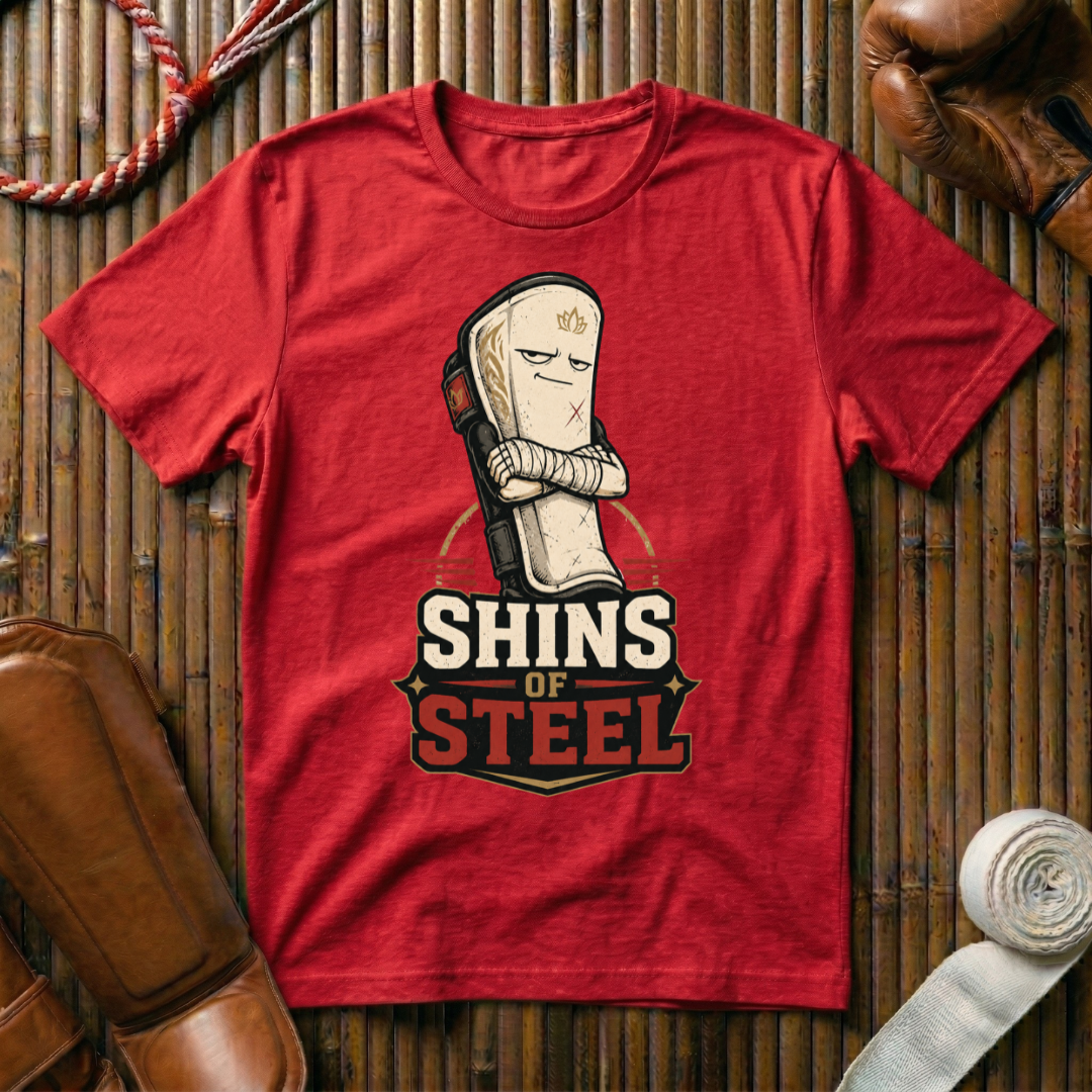 Shins Of Steel - T‑Shirt