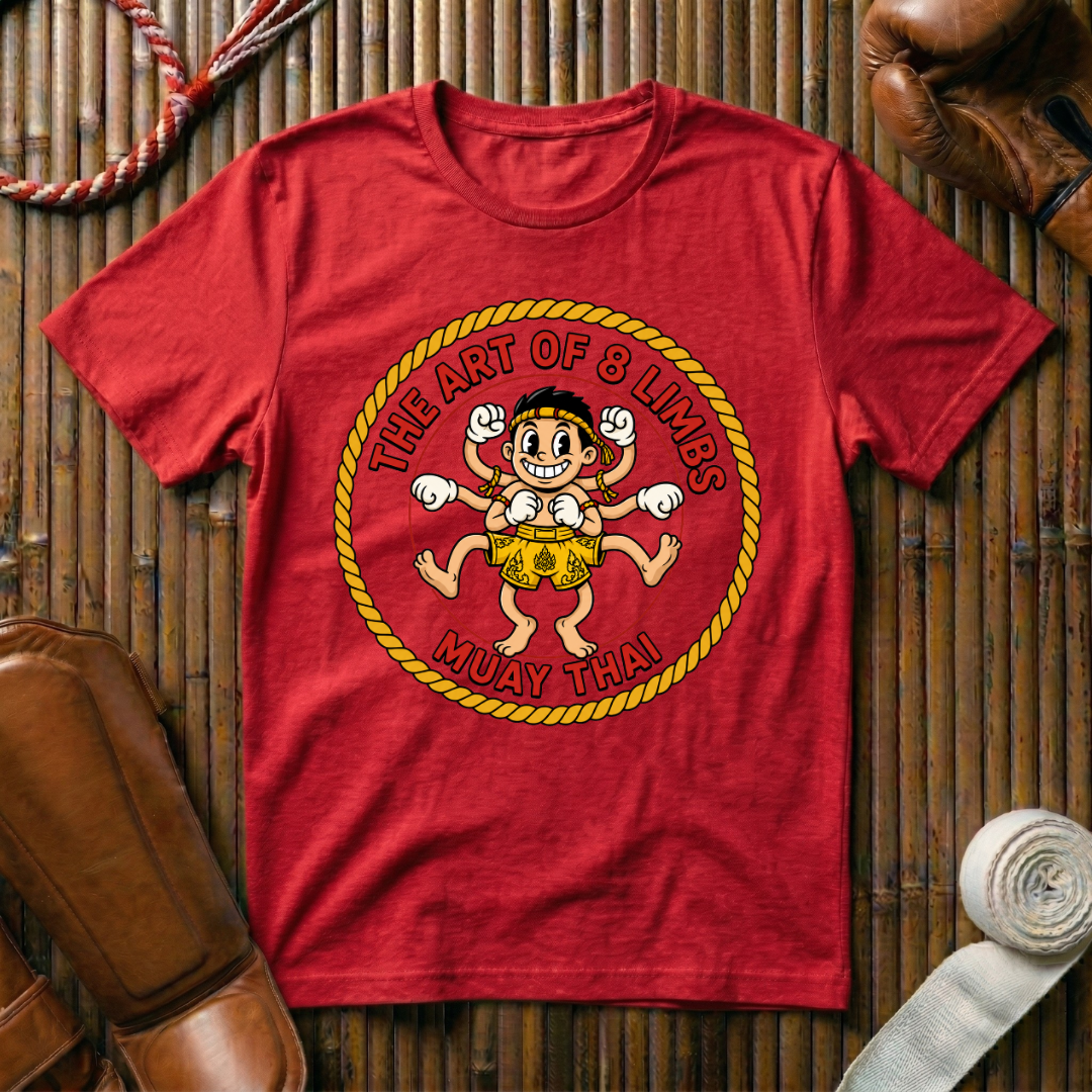 The Art Of 8 Limbs - T‑Shirt