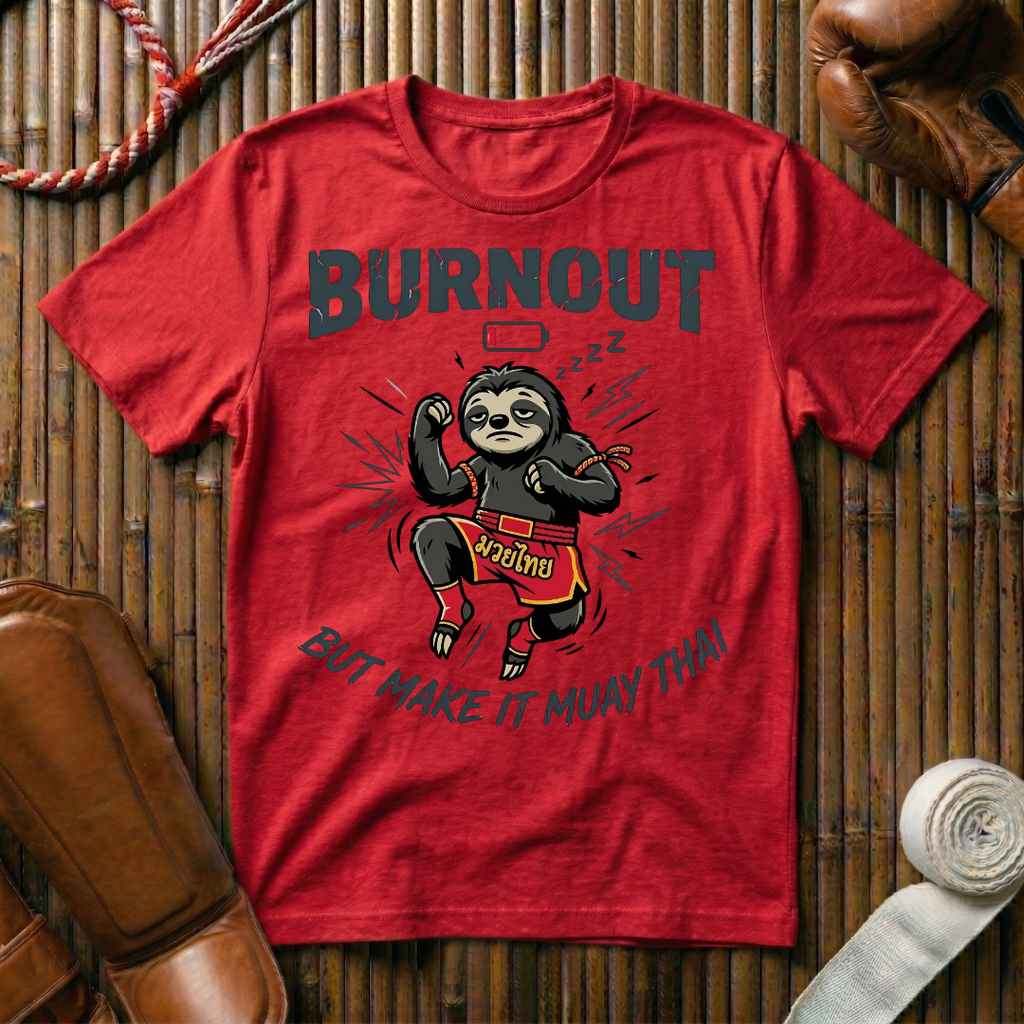 Burnout - But Make It Muay Thai - T-Shirt