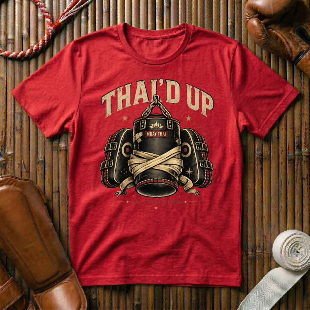 Thai`d Up In Training - T‑Shirt