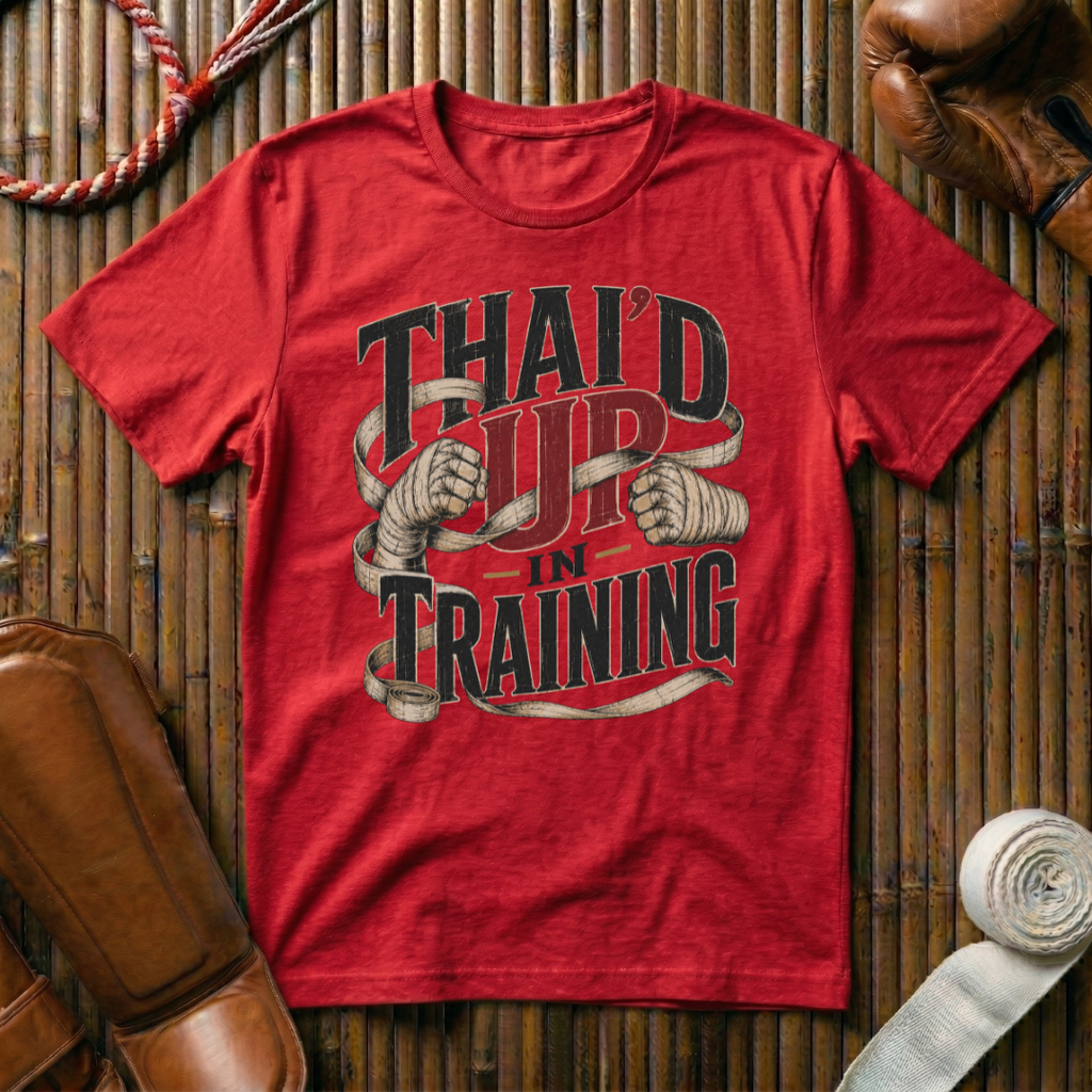 Thai`d Up In Training - T‑Shirt
