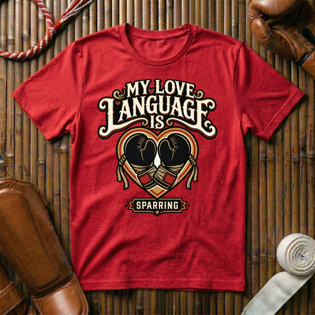 My Love Language Is Sparring - T‑Shirt