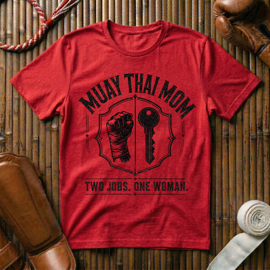 Muay Thai Mom - T‑Shirt