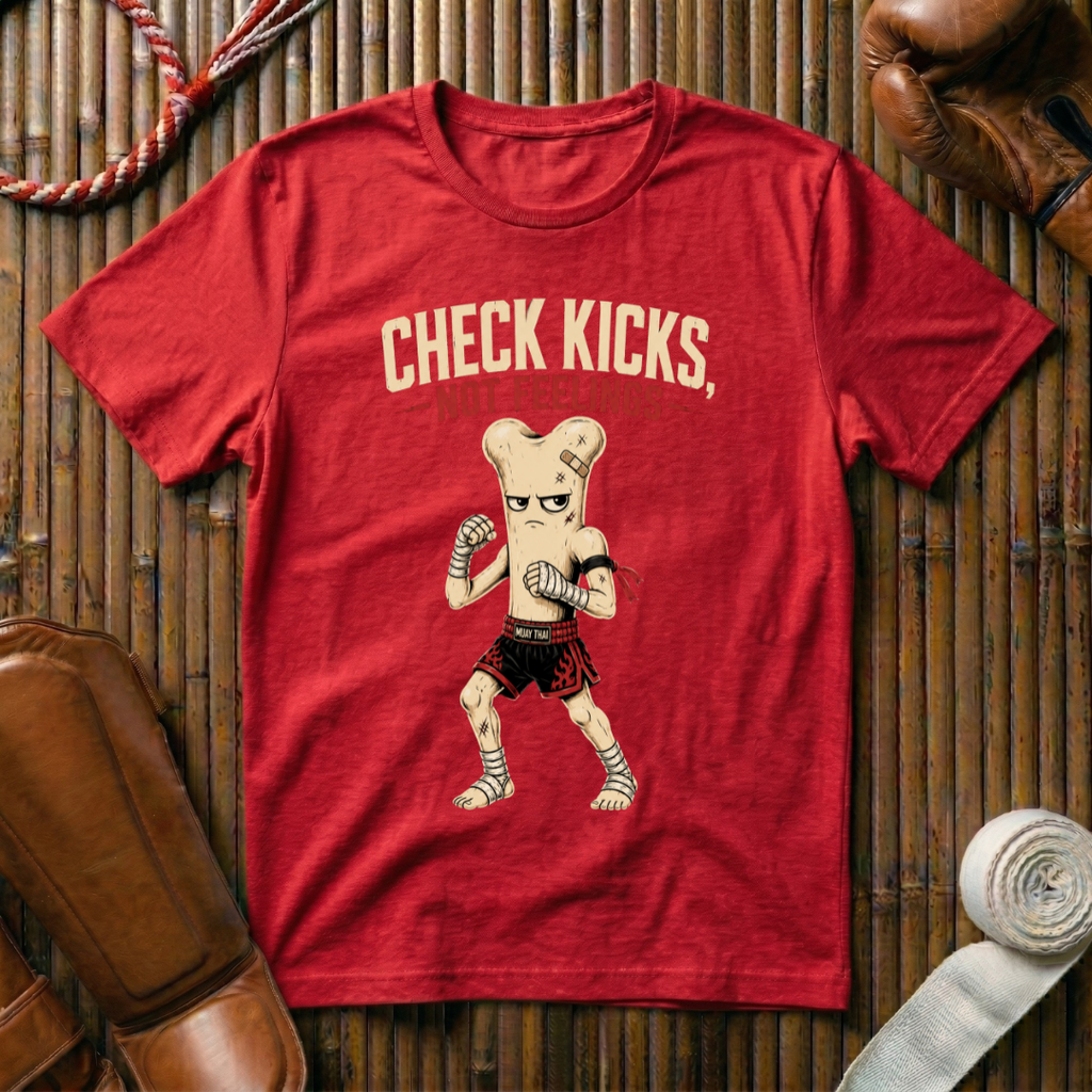 Check Kicks Not Feelings - T-Shirt