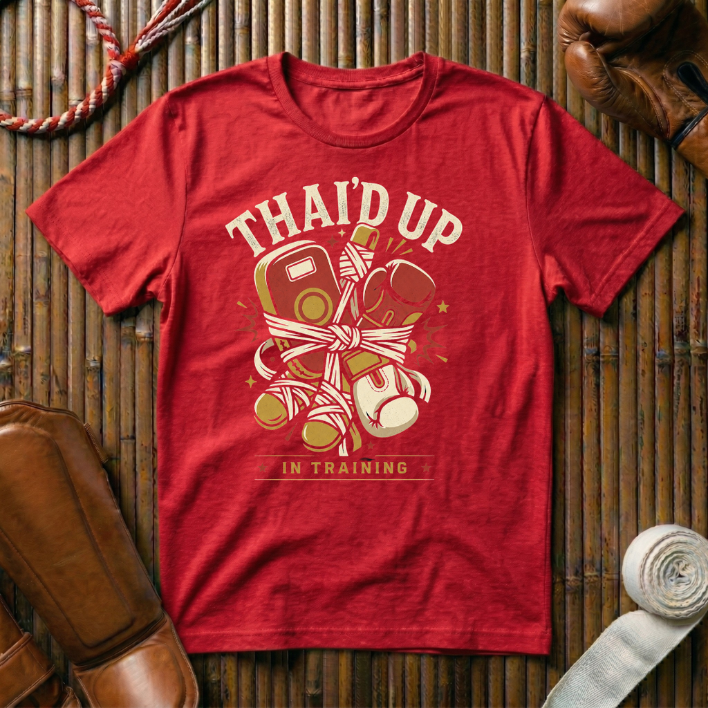 Thai`d Up In Training - T‑Shirt