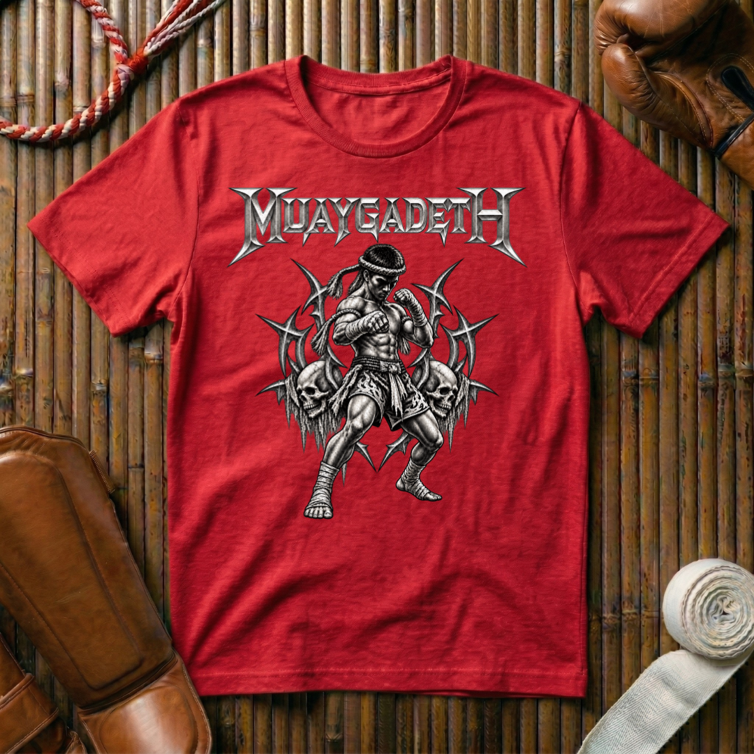 Muaygadeth Fighter - T‑Shirt