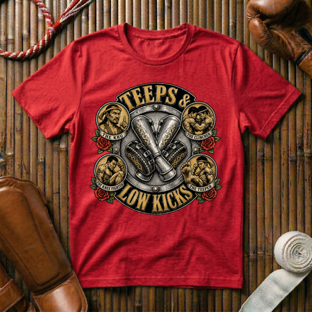 Teeps & Low Kicks - T‑Shirt