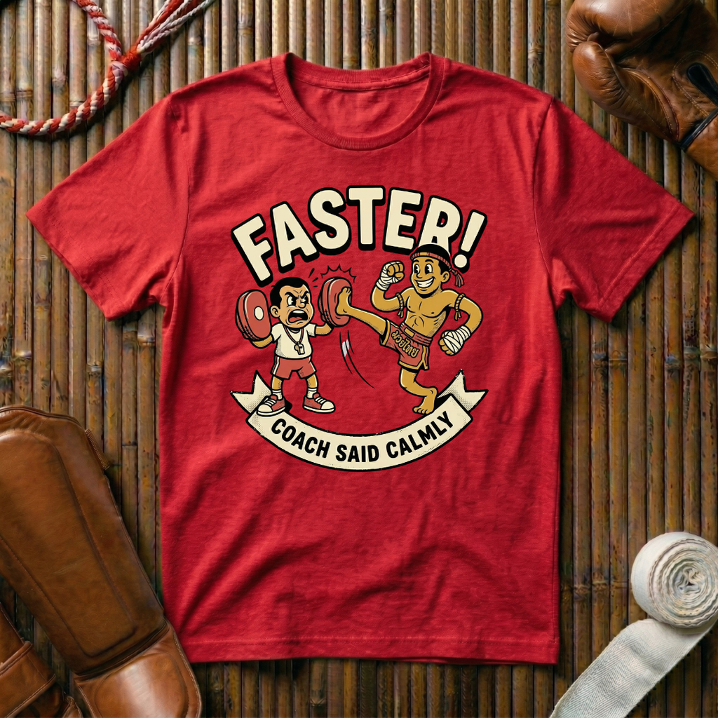 Faster Coach Said -  T-Shirt