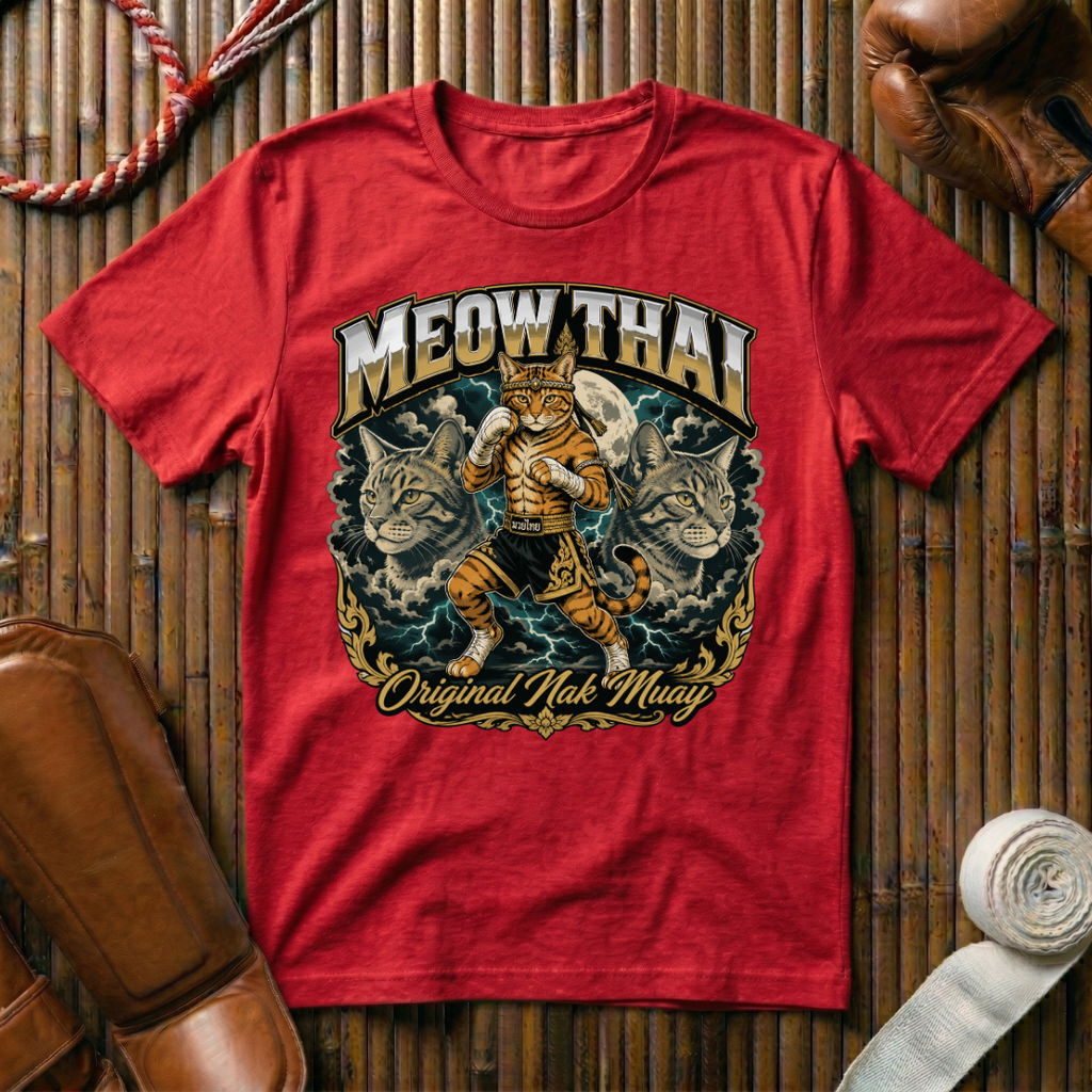Meow Thai - T‑Shirt