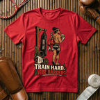 Train Hard Vibe Harder - T‑Shirt