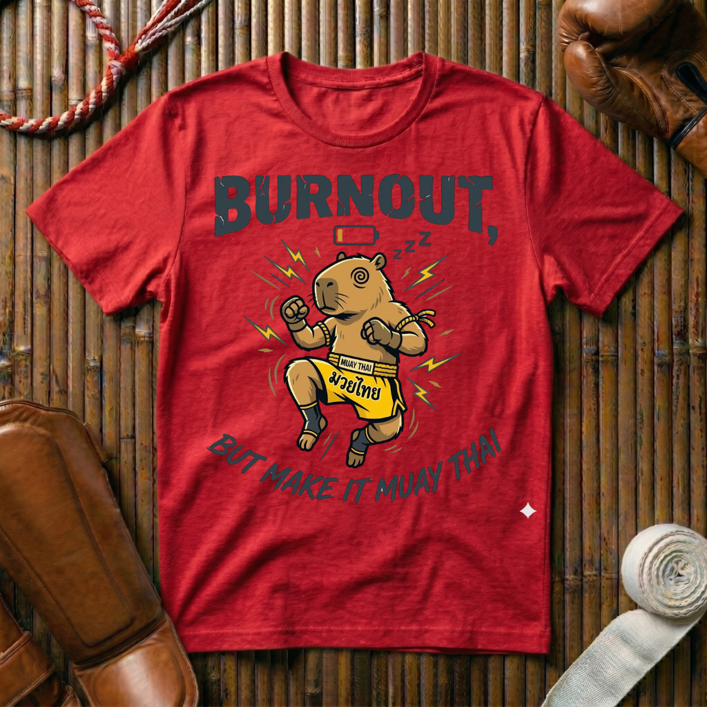 Burnout - But Make It Muay Thai - T-Shirt