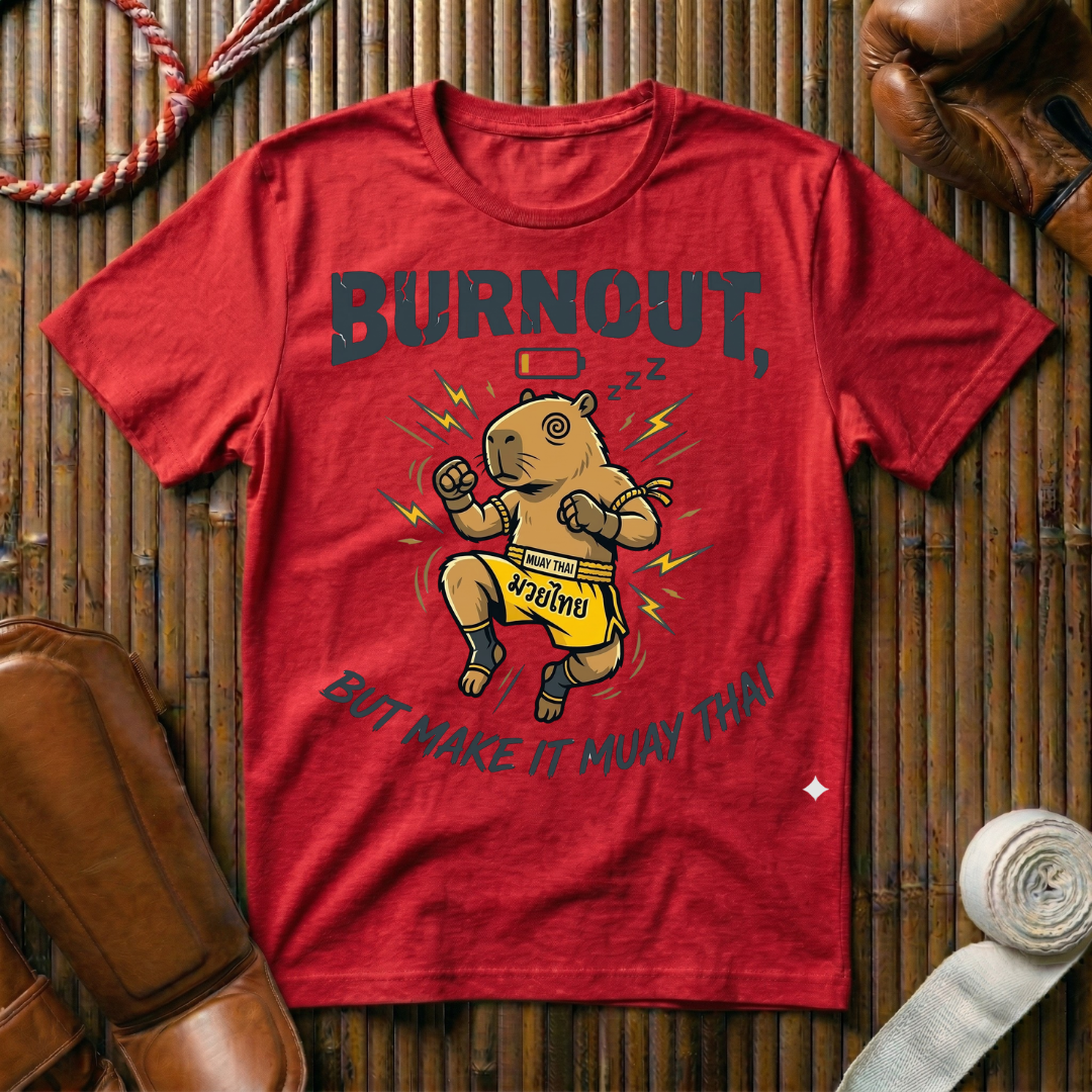 Burnout - But Make It Muay Thai - T-Shirt