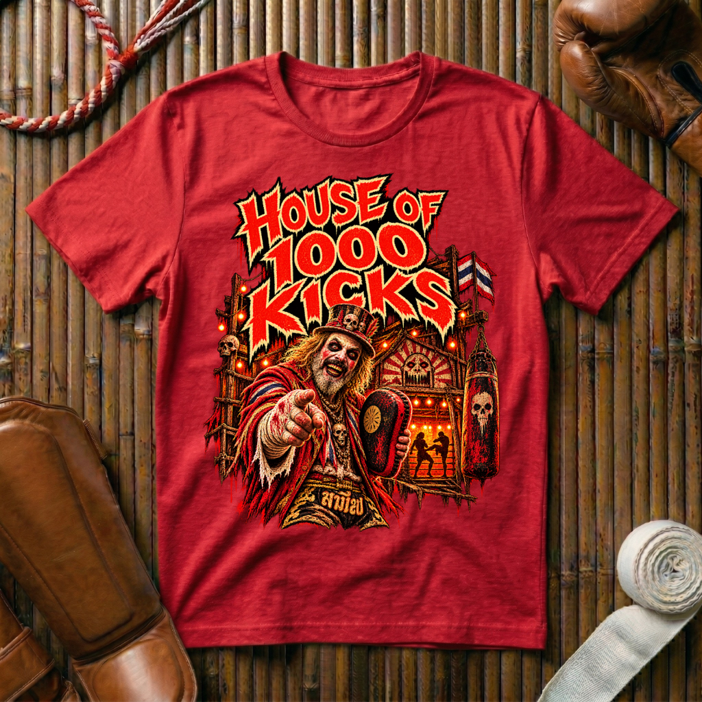 House Of 1000 Kicks - T‑Shirt
