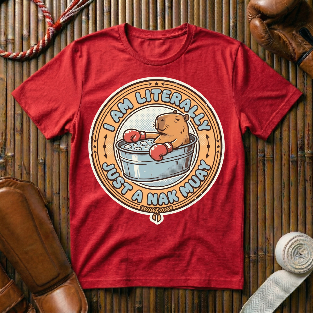 I Am Literally Just A Nak Muay - T-Shirt
