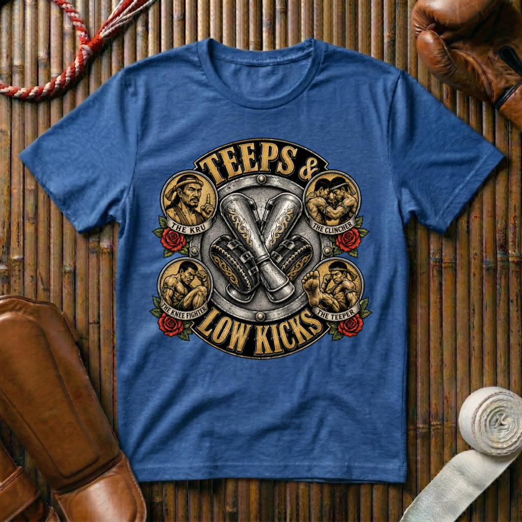 Teeps & Low Kicks - T‑Shirt