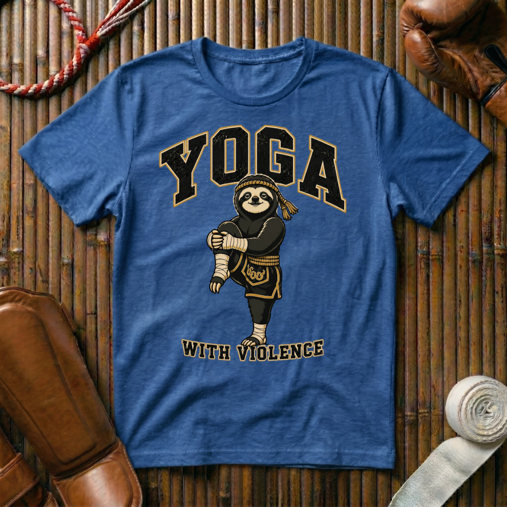 Yoga With Violence - T-Shirt