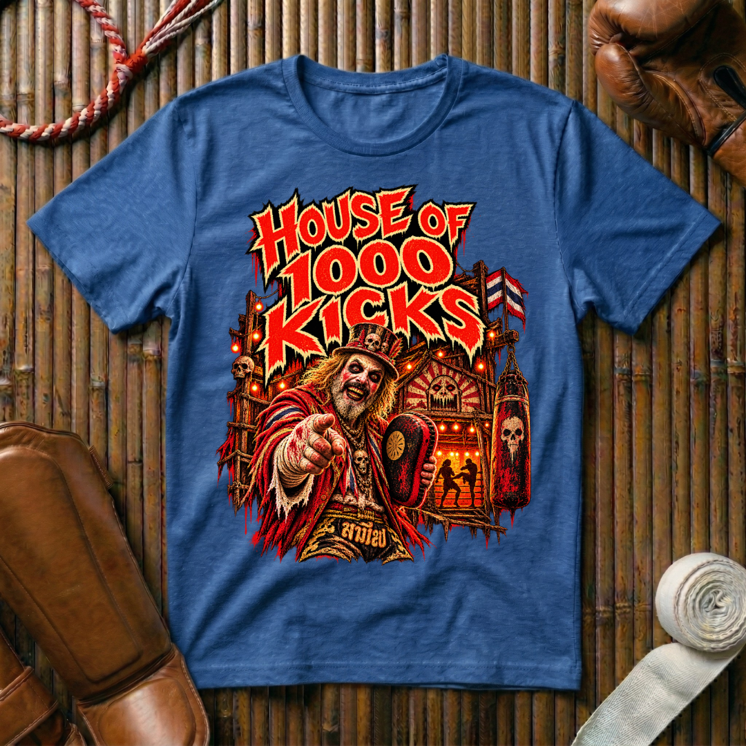 House Of 1000 Kicks - T‑Shirt
