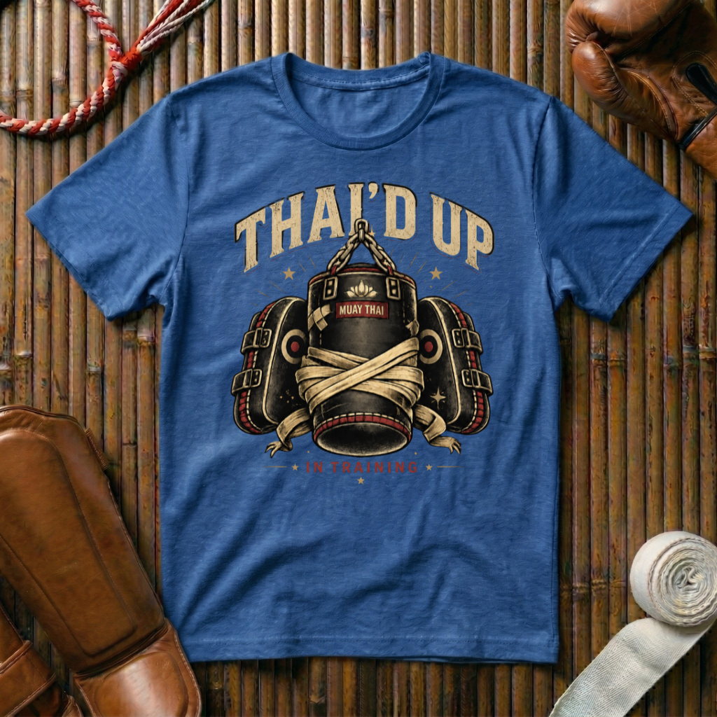 Thai`d Up In Training - T‑Shirt