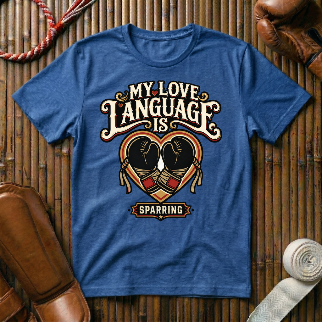 My Love Language Is Sparring - T‑Shirt