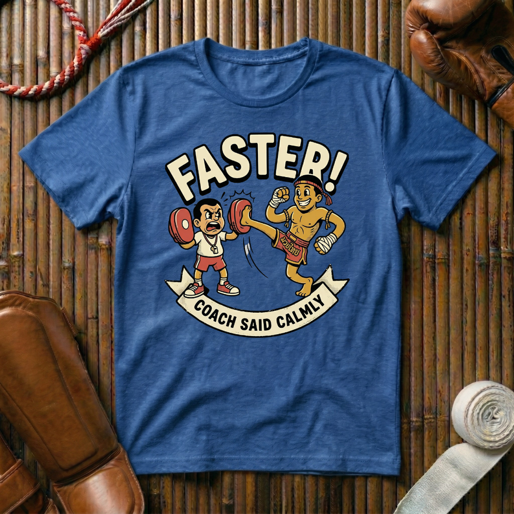 Faster Coach Said -  T-Shirt