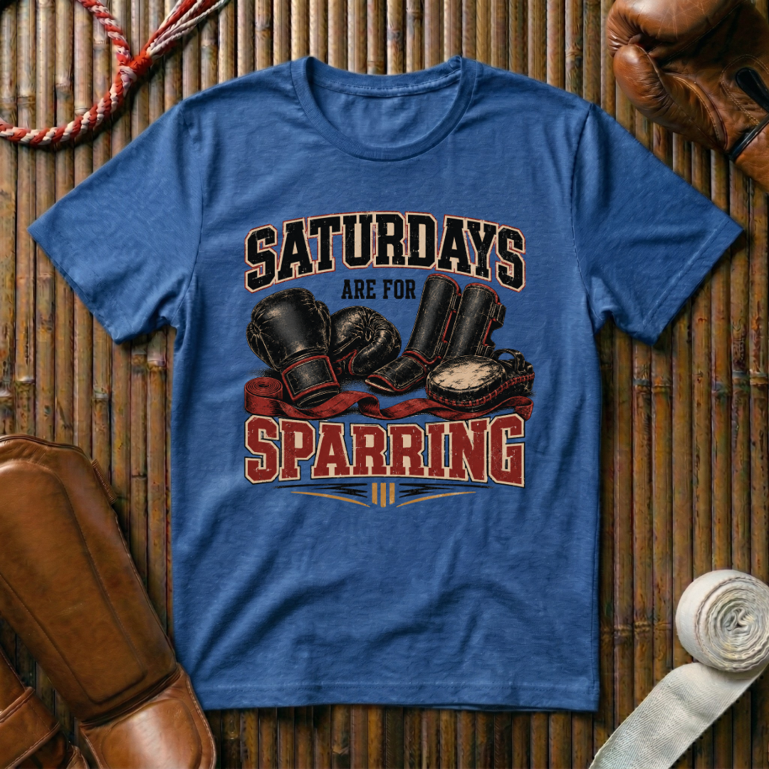 Saturdays Sparring - T‑Shirt