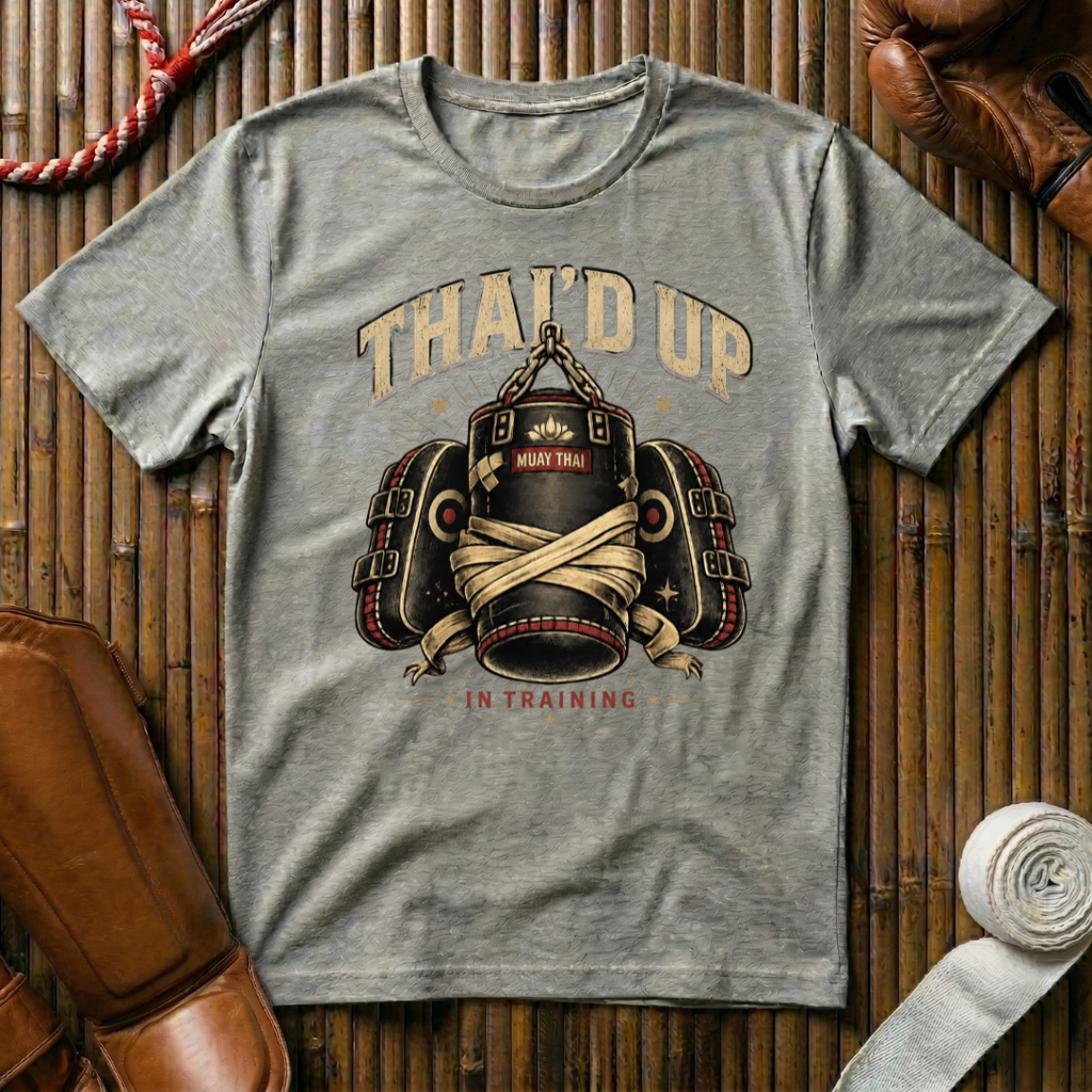 Thai`d Up In Training - T‑Shirt