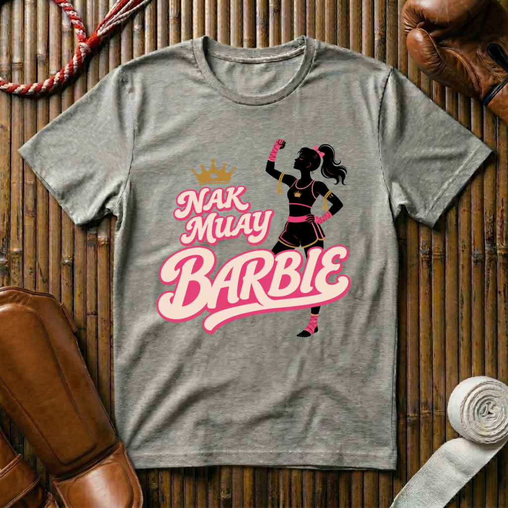 Nak Muay Barbie - T‑Shirt