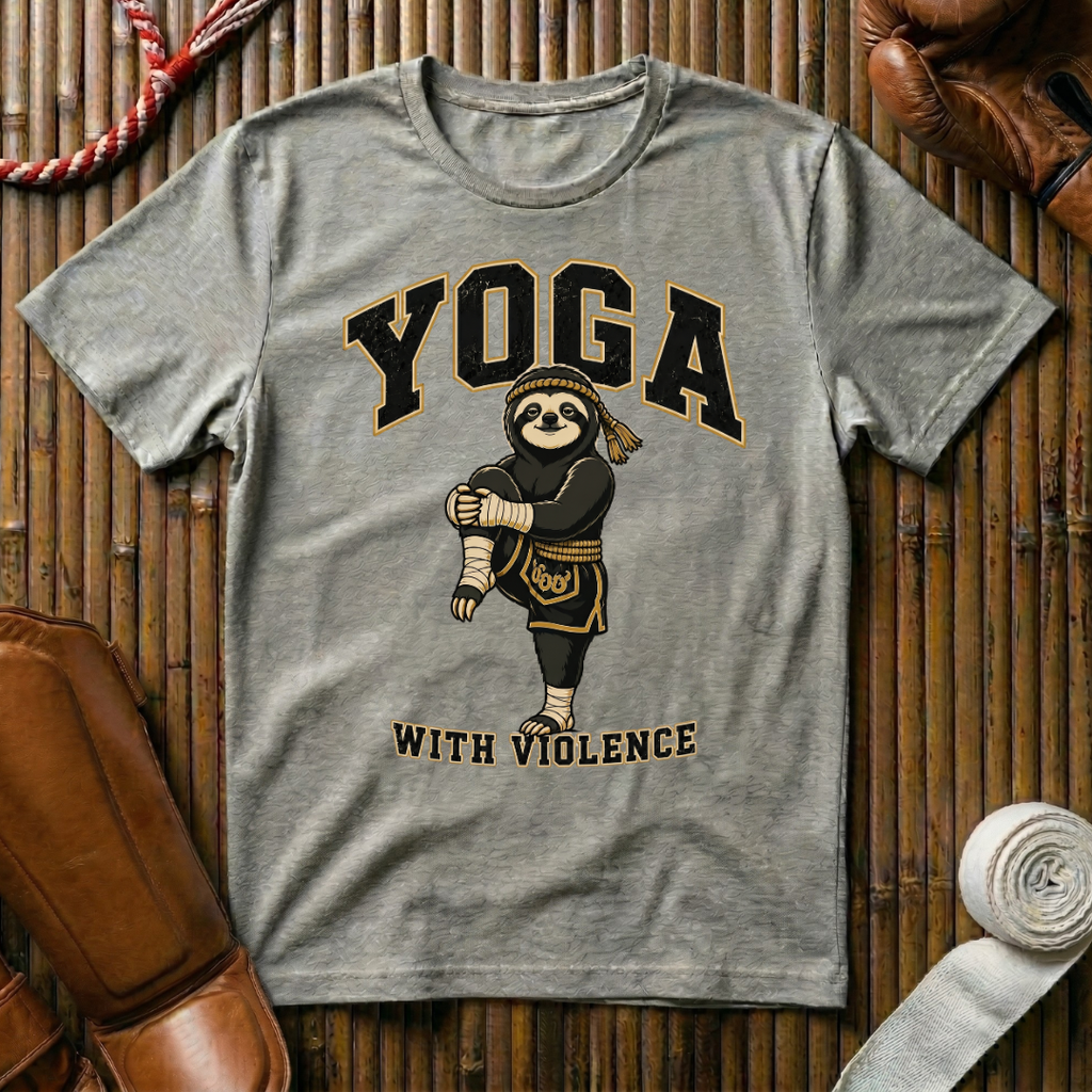 Yoga With Violence - T-Shirt